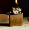 imogene + willie Hand Stamped "lucky Devil" Zippo|Women Home Goods|Home Goods