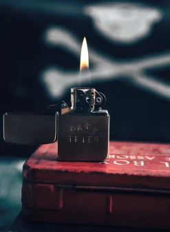 imogene + willie Hand Stamped "mama Tried" Zippo|Women Home Goods|Home Goods