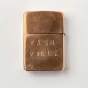 imogene + willie Hand Stamped "nashville" Zippo|Women Home Goods|Home Goods