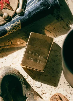 imogene + willie Hand Stamped "rarin' To Go" Zippo|Women Home Goods|Home Goods