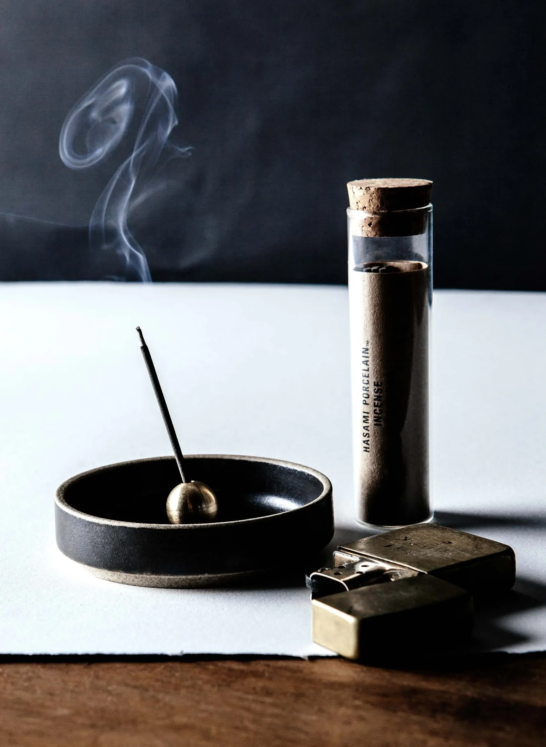 imogene + willie Hasami Incense Holder Set With Aloeswood|Women Home Goods|Home Goods