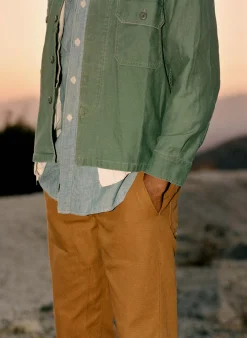 imogene + willie Hencye Canvas Workpant In Brown| Pants & Shorts