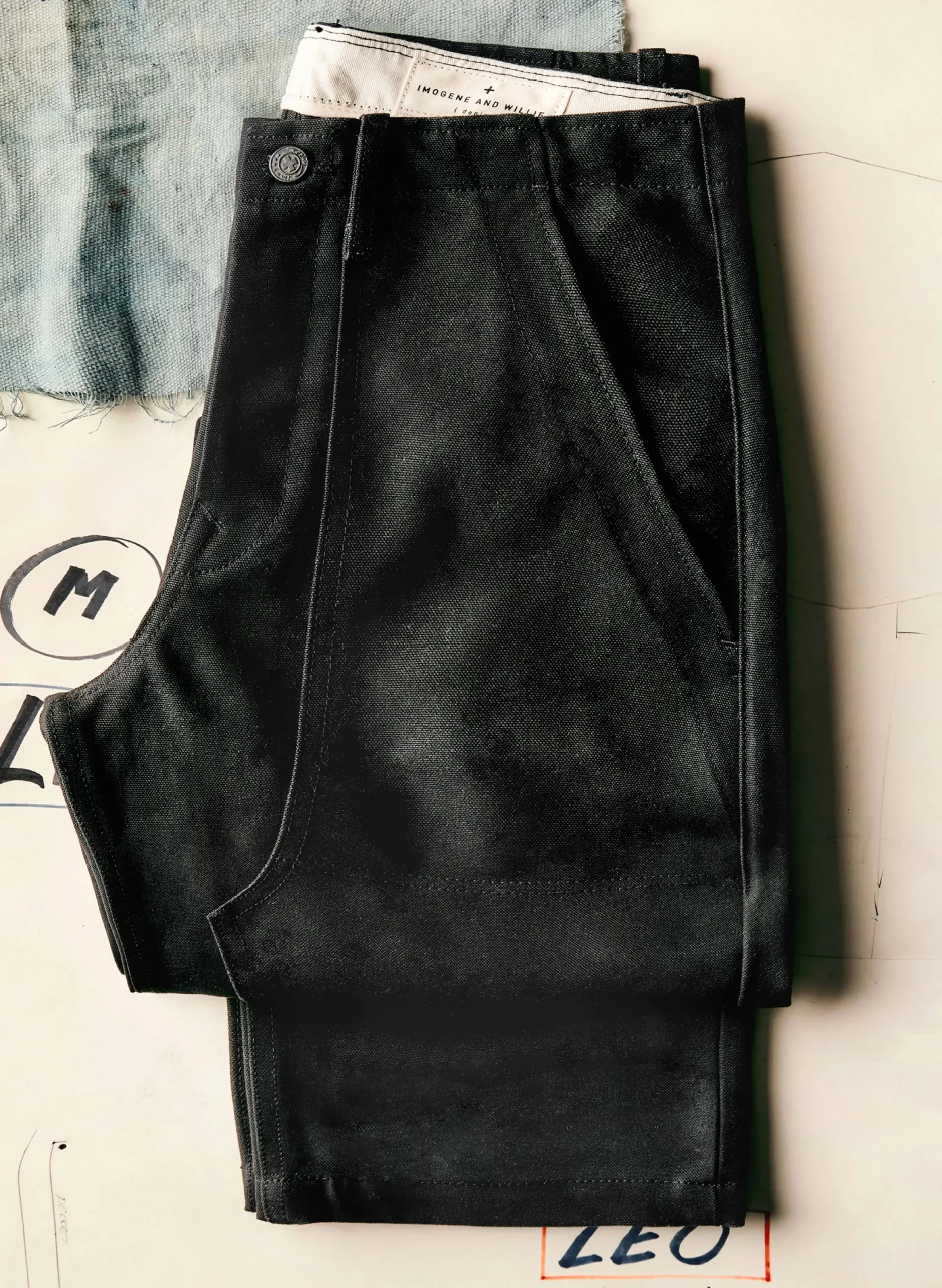 imogene + willie Hencye Canvas Workpant In Black| Pants & Shorts