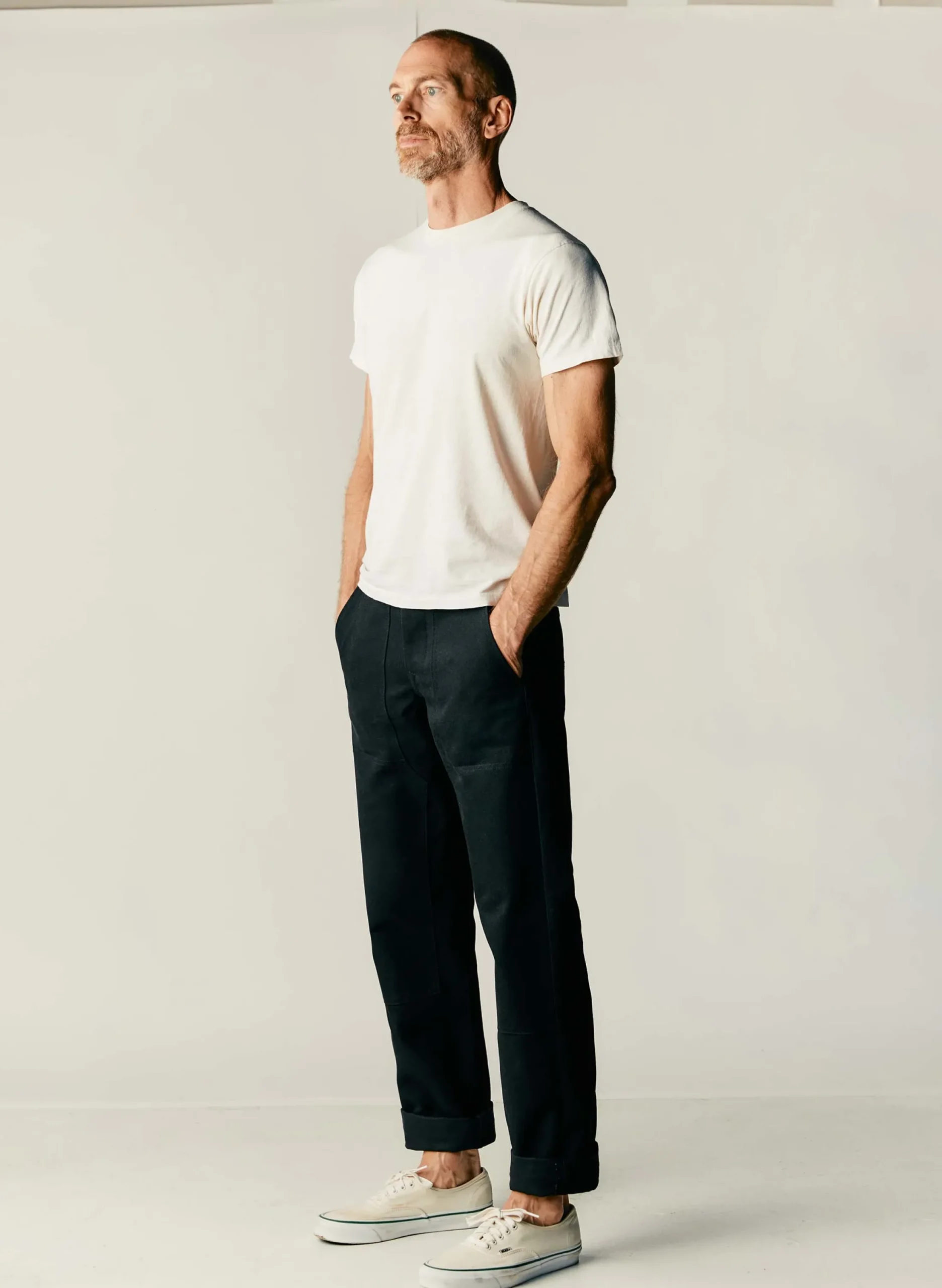 imogene + willie Hencye Canvas Workpant In Black| Pants & Shorts