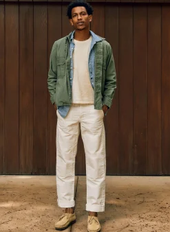imogene + willie Hencye Canvas Workpant In Natural| Pants & Shorts