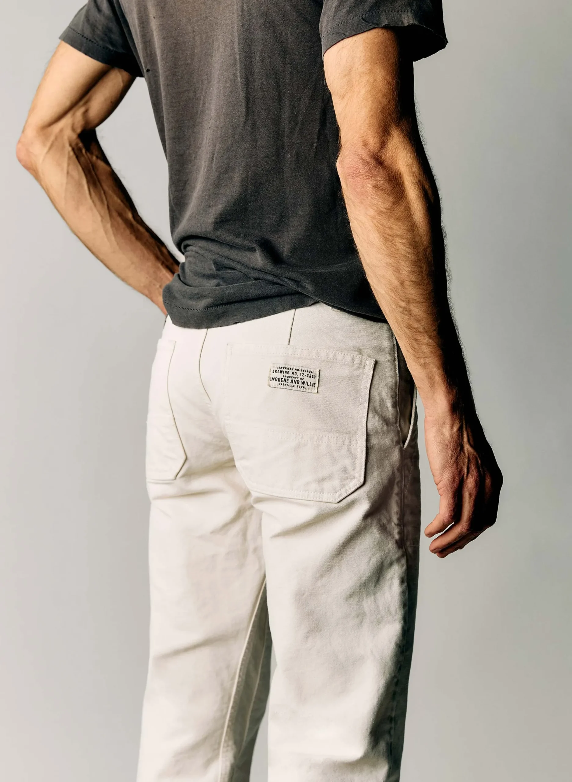 imogene + willie Hencye Canvas Workpant In Natural| Pants & Shorts