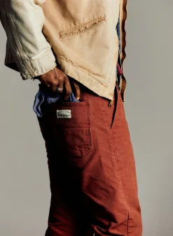 imogene + willie Hencye Canvas Workpant In Falu Red| Pants & Shorts