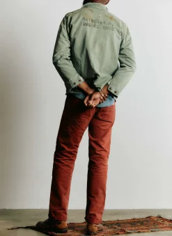 imogene + willie Hencye Canvas Workpant In Falu Red| Pants & Shorts