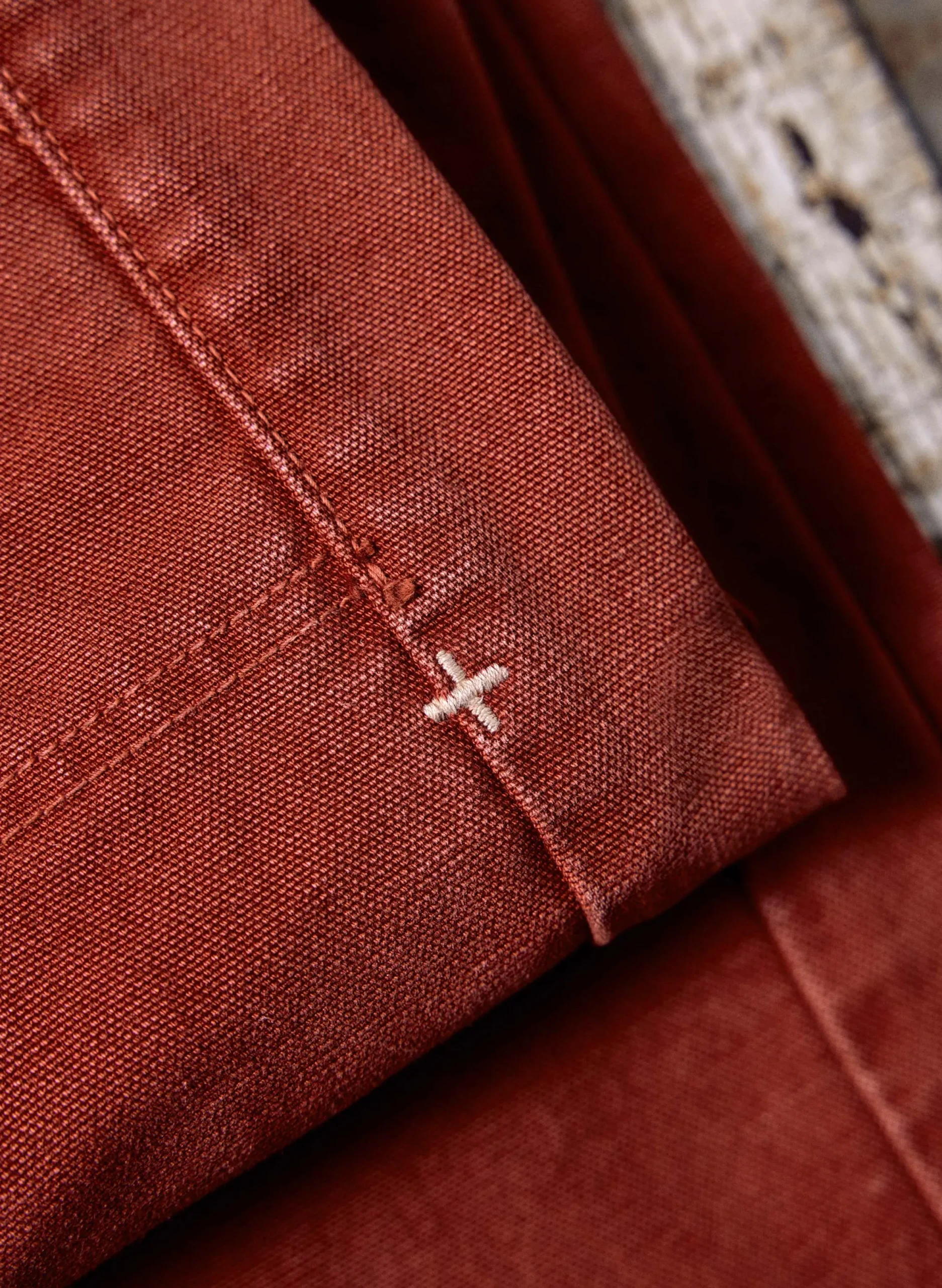 imogene + willie Hencye Canvas Workpant In Falu Red| Pants & Shorts