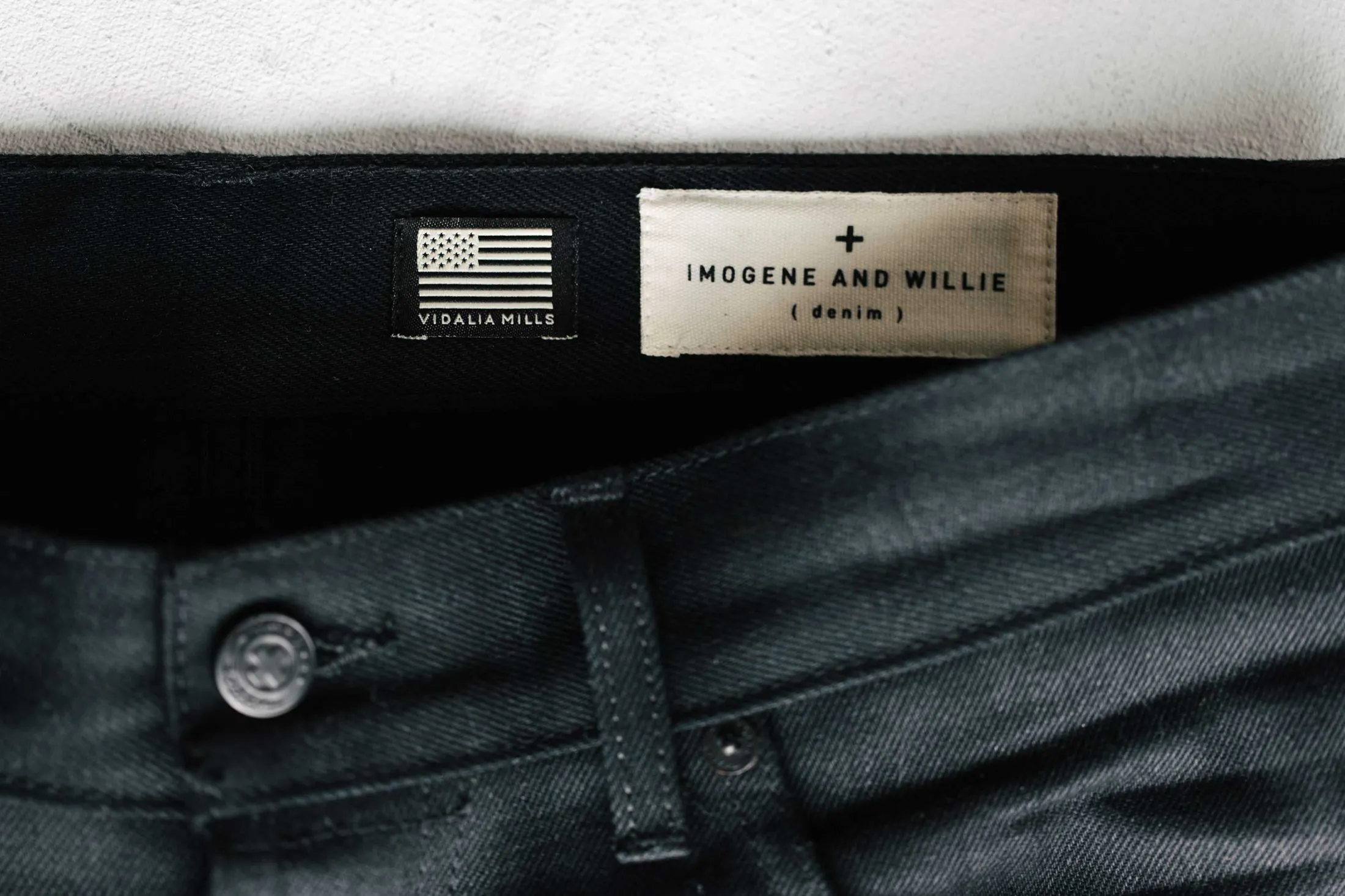 imogene + willie Henry Black Rigid Usa Lot 1| Denim