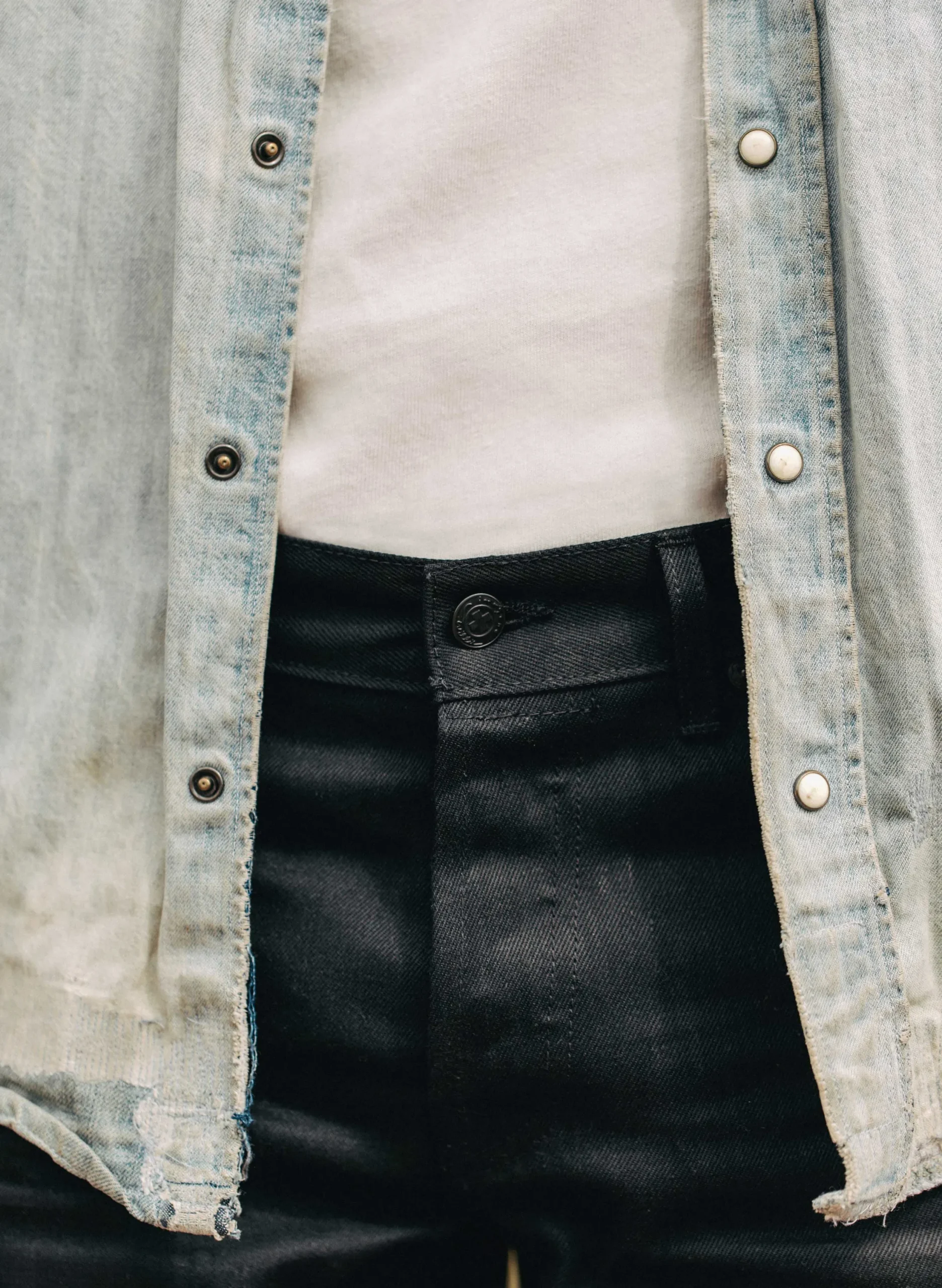 imogene + willie Henry Black Rigid Usa Lot 1| Denim