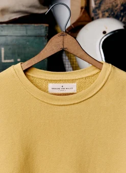 imogene + willie Holden Sweatshirt In Gold|Women Knits & Sweaters|Knits & Sweaters