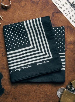 imogene + willie I+w Vintage Black Bandana V2|Women Accessories|Accessories