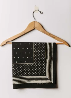 imogene + willie I+w Vintage Black Bandana V2|Women Accessories|Accessories