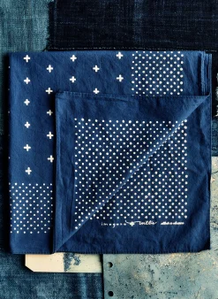 imogene + willie I+w Vintage Blue Bandana|Women Accessories|Accessories