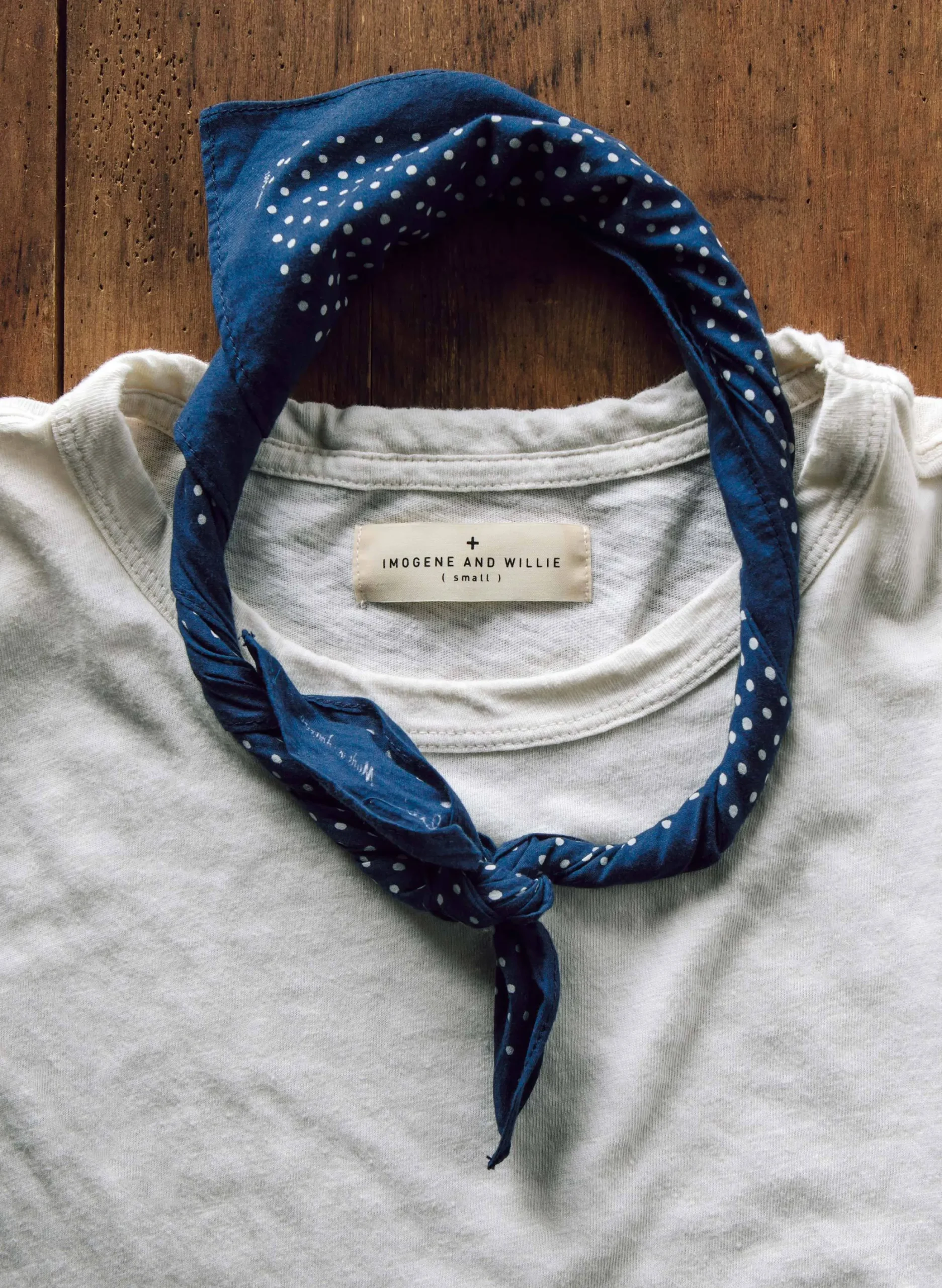 imogene + willie I+w Vintage Blue Bandana|Women Accessories|Accessories