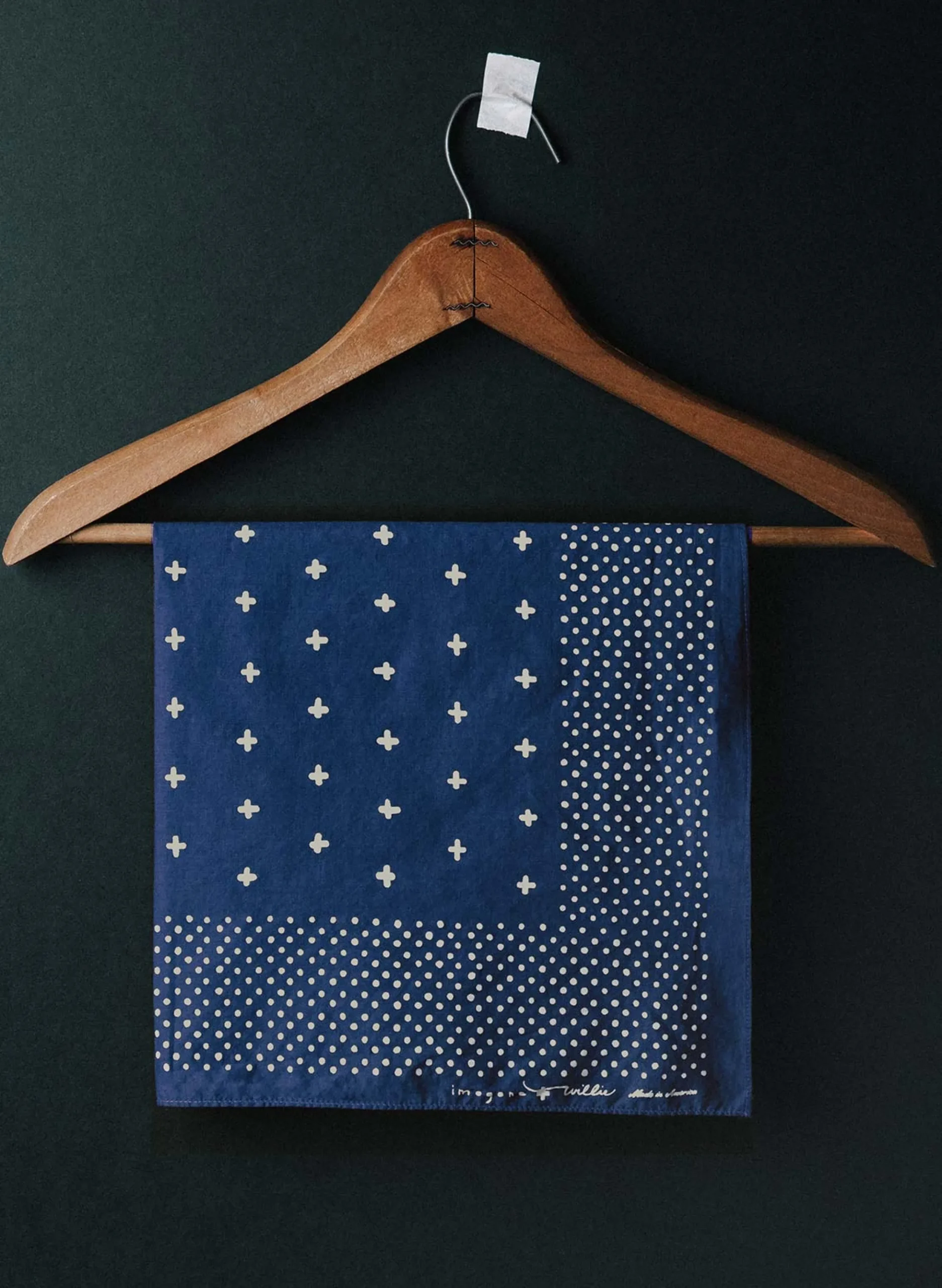 imogene + willie I+w Vintage Blue Bandana|Women Accessories|Accessories