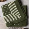 imogene + willie I+w Vintage Olive Bandana V2|Women Accessories|Accessories