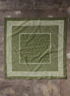 imogene + willie I+w Vintage Olive Bandana V2|Women Accessories|Accessories