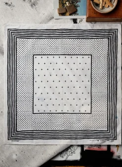 imogene + willie I+w Vintage White Bandana V2|Women Accessories|Accessories