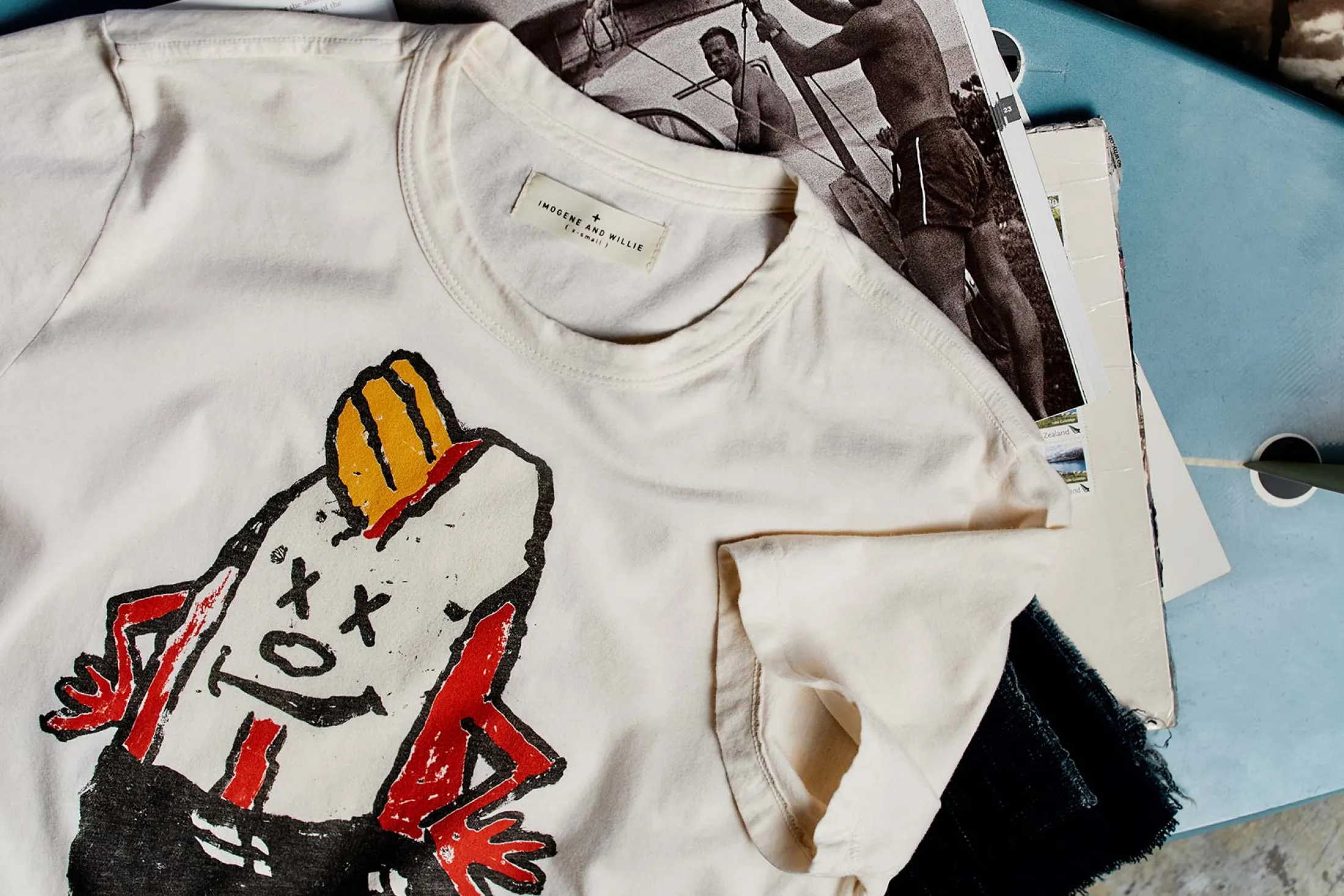 imogene + willie I+w X Birdwell "birdie" Tee|Women Graphic Tees|Graphic Tees