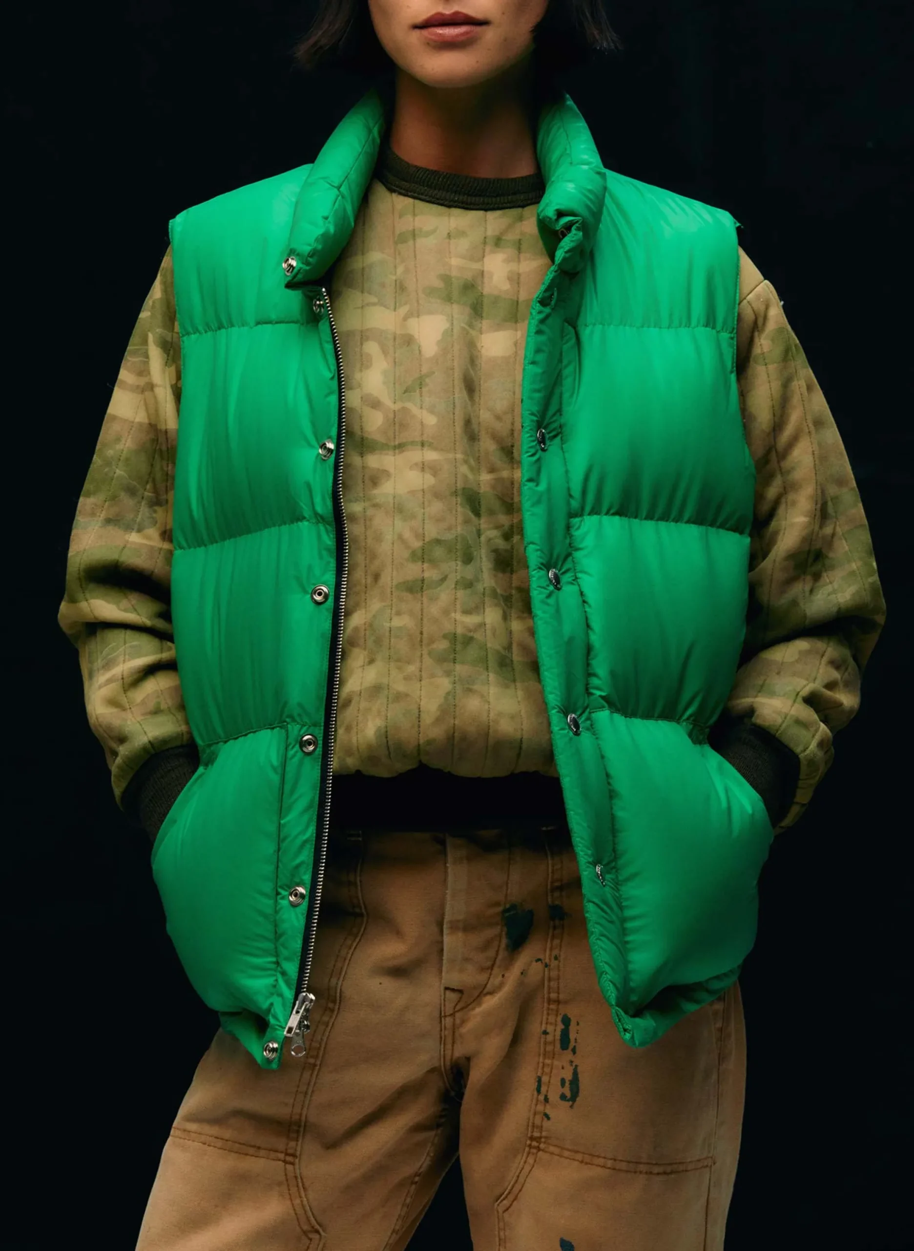 imogene + willie I+w X Crescent Down Works Classic Vest|Women Jackets|Jackets