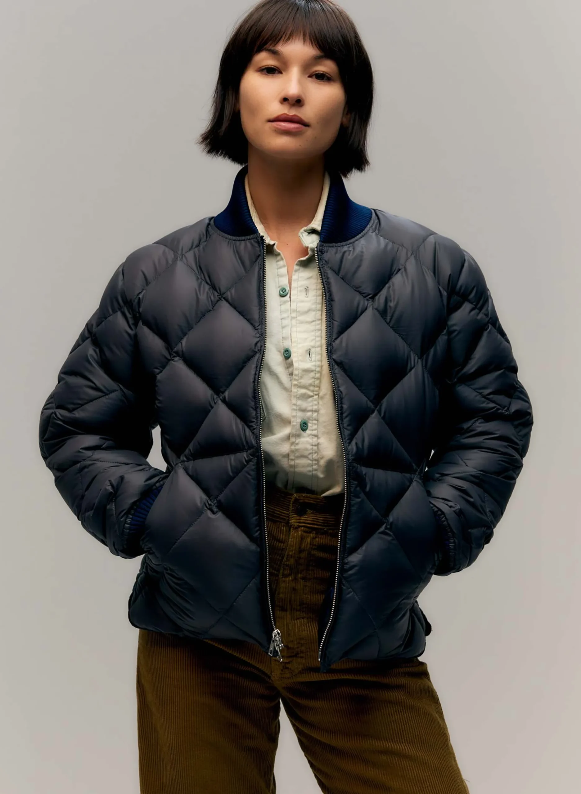 imogene + willie I+w X Crescent Down Works Quilted Bomber|Women Jackets|Jackets