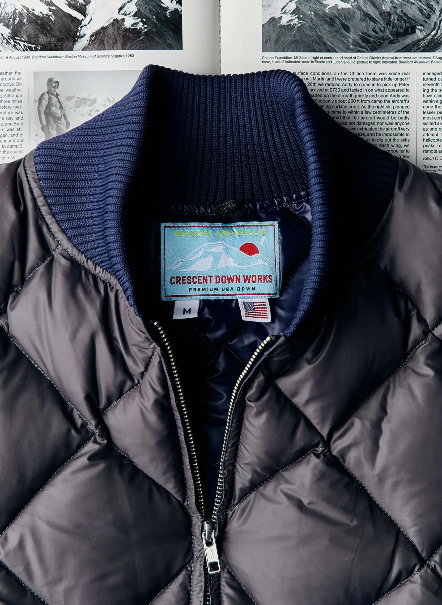imogene + willie I+w X Crescent Down Works Quilted Bomber|Women Jackets|Jackets