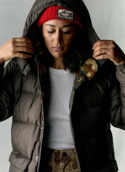 imogene + willie I+w X Crescent Down Works Camo Lined Parka|Women Jackets|Jackets