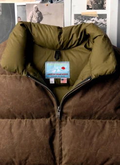 imogene + willie I+w X Crescent Down Works Waxed Canvas Vest| Jackets