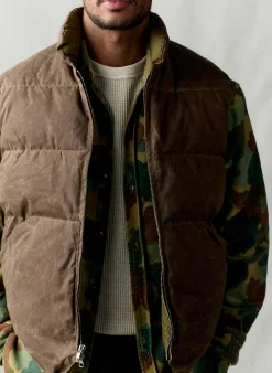 imogene + willie I+w X Crescent Down Works Waxed Canvas Vest| Jackets