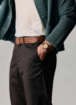 imogene + willie I+w X Emil Erwin Two Prong Horween Belt|Women Accessories|Accessories