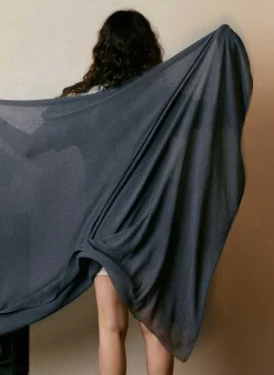 imogene + willie I+w X Family Heirloom Weavers Cotton Throw In Indigo|Women Home Goods|Home Goods