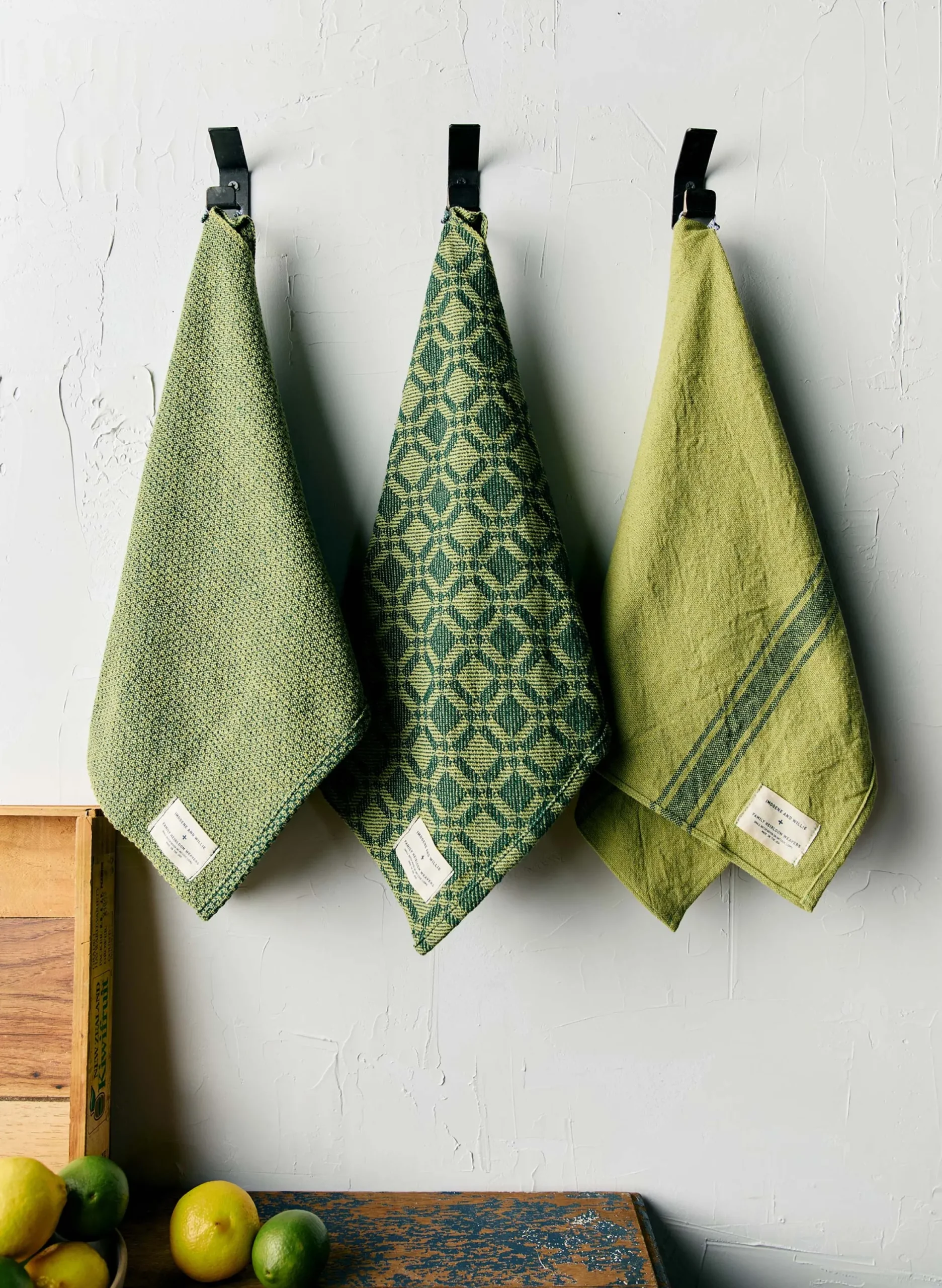 imogene + willie I+w X Family Heirloom Weavers Hand Towel Pack 03|Women Home Goods|Home Goods