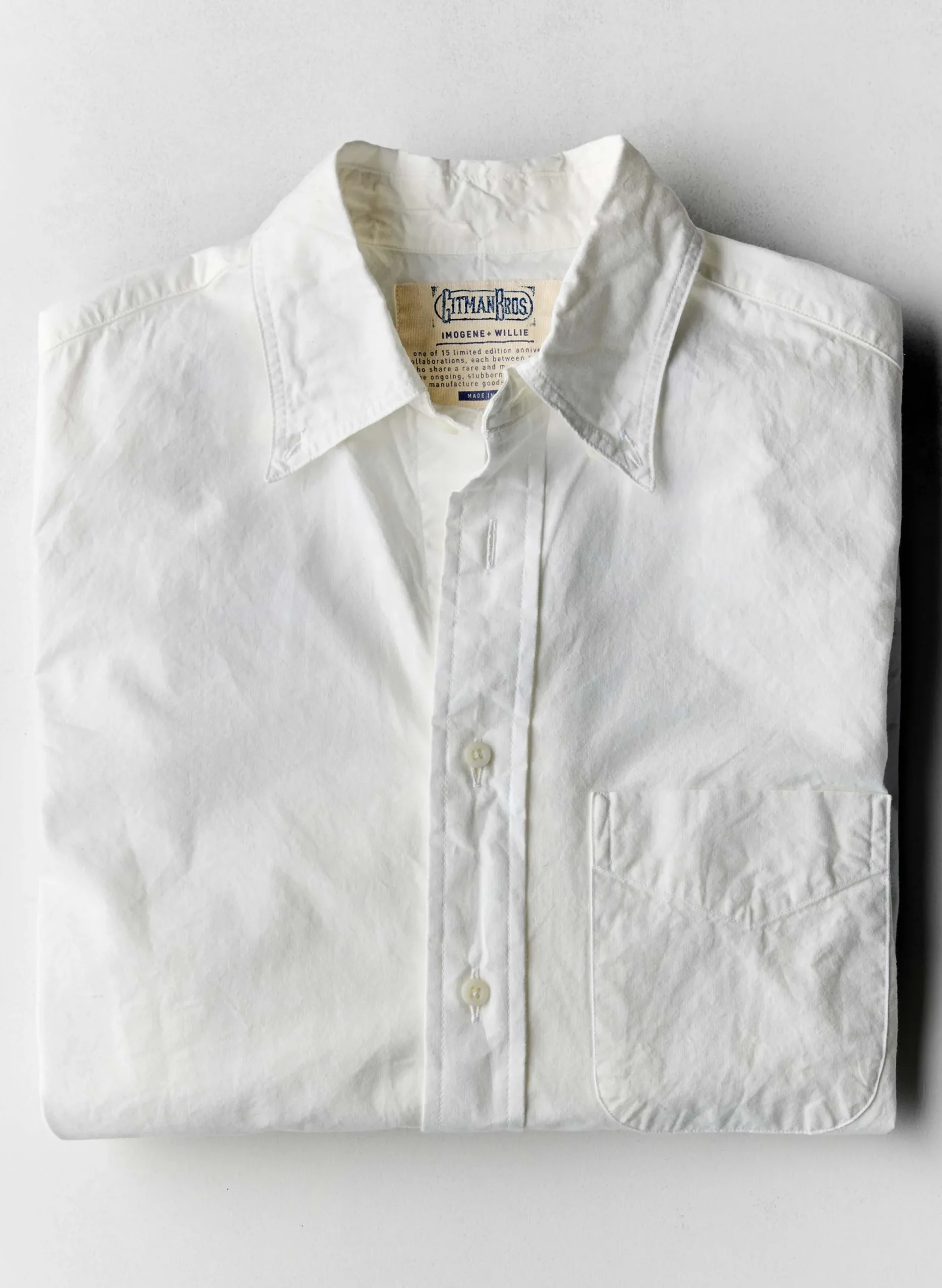 imogene + willie I+w X Gitman Vintage Poplin Oxford| Shirts|Shirts