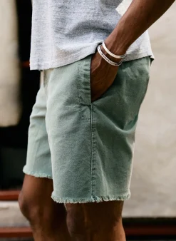 imogene + willie I+w X SKU Cutoff Chino In Fatigue Green| Pants & Shorts