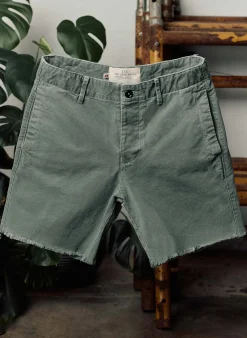 imogene + willie I+w X SKU Cutoff Chino In Fatigue Green| Pants & Shorts