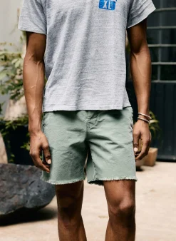 imogene + willie I+w X SKU Cutoff Chino In Fatigue Green| Pants & Shorts