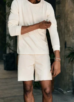 imogene + willie I+w X SKU Cutoff Chino In Stone| Pants & Shorts