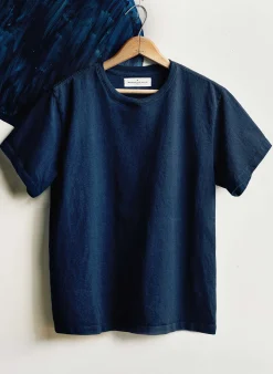 imogene + willie Knit Indigo Crew| T-Shirts