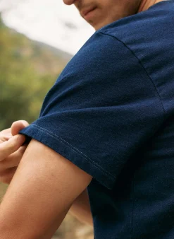imogene + willie Knit Indigo Crew| T-Shirts