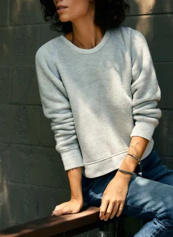imogene + willie Lana Raglan Sweatshirt In Heather|Women Knits & Sweaters|Jackets