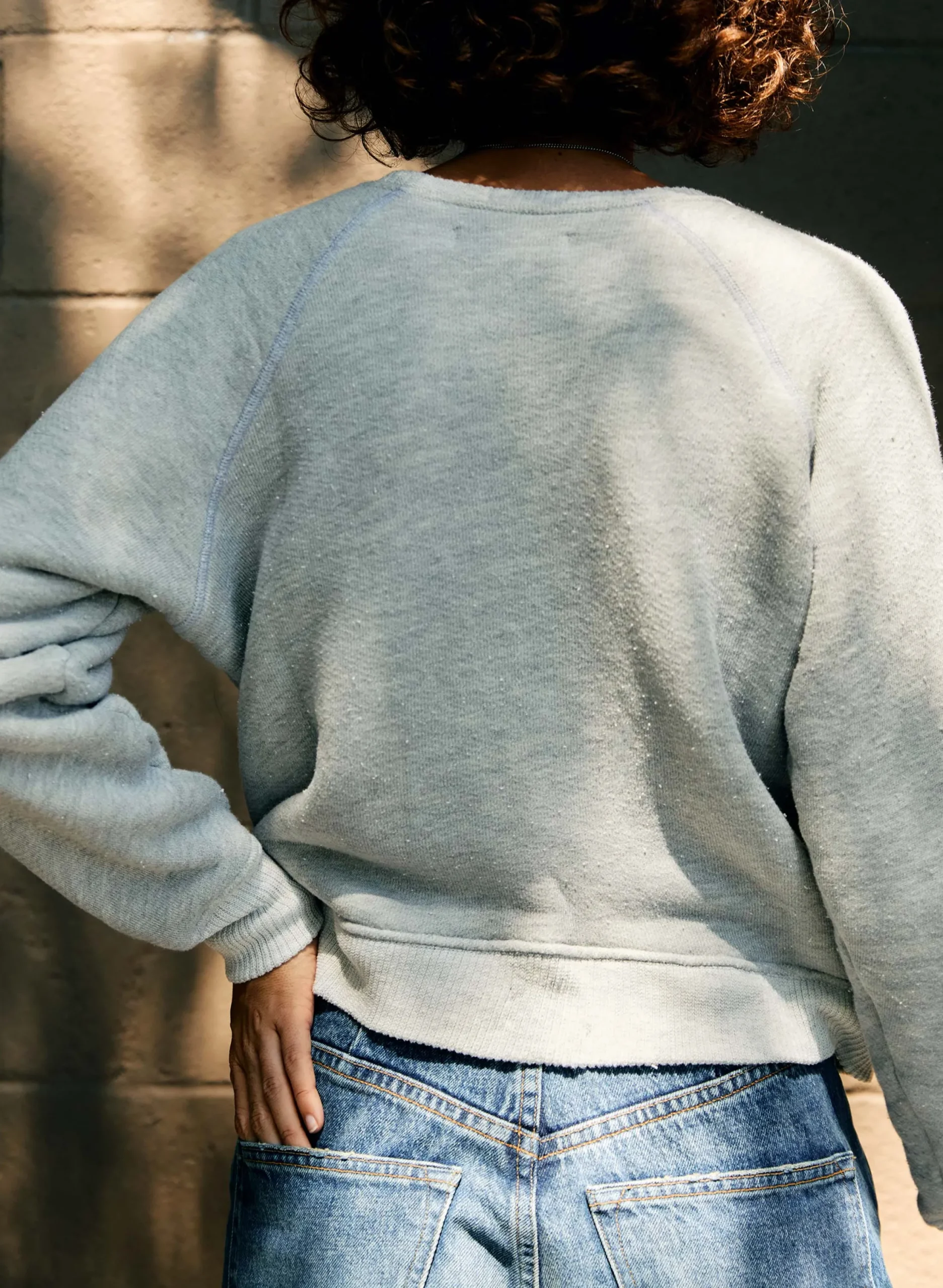 imogene + willie Lana Raglan Sweatshirt In Heather|Women Knits & Sweaters|Jackets
