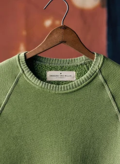 imogene + willie Lana Raglan Sweatshirt In Sage|Women Knits & Sweaters