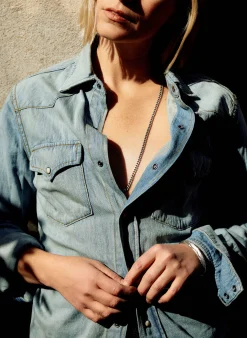 imogene + willie Leah Washed Pearl Snap|Women Shirts