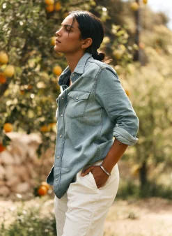 imogene + willie Leah Washed Pearl Snap|Women Shirts