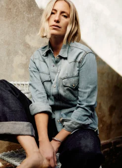 imogene + willie Leah Washed Pearl Snap|Women Shirts