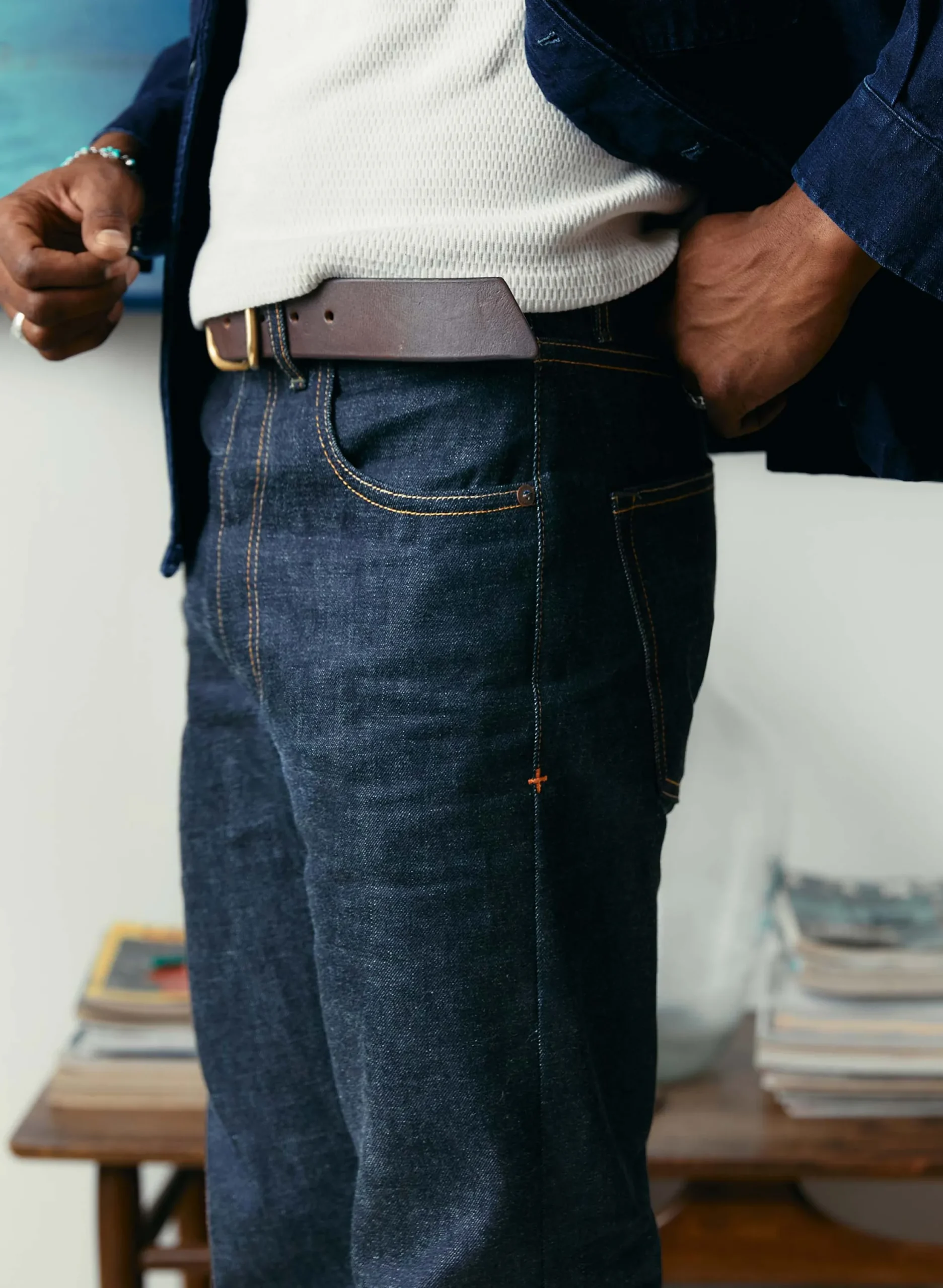 imogene + willie Lewis Indigo Rigid Jp| Denim