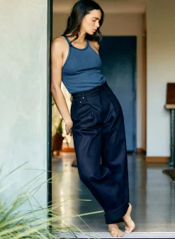 imogene + willie Margot Black Indigo Rigid|Women Denim