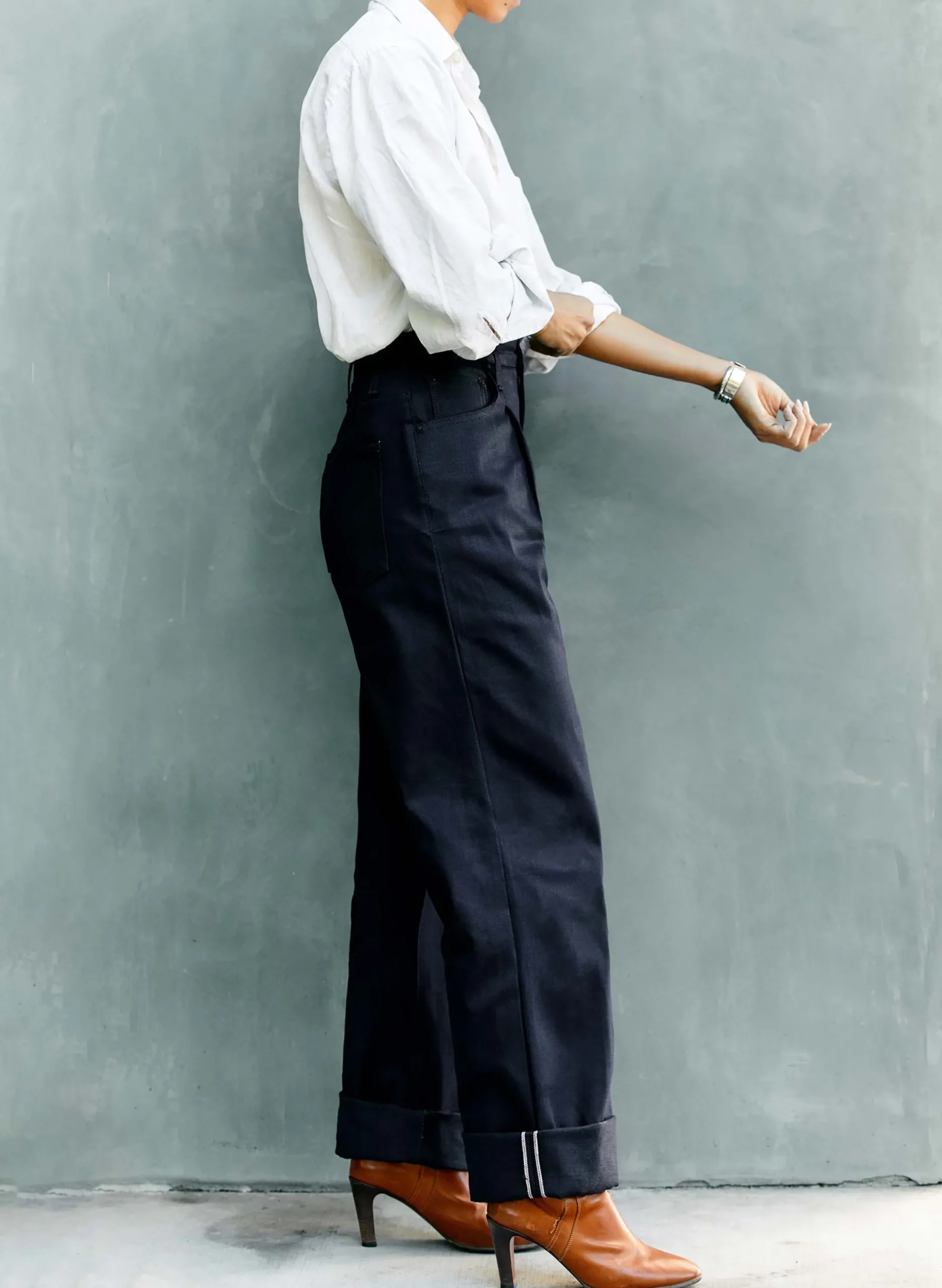 imogene + willie Margot Black Indigo Rigid|Women Denim